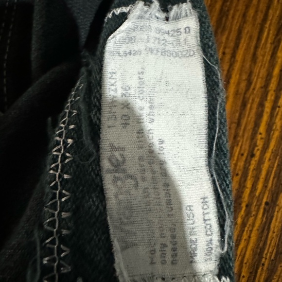 Dark Green Vintage Wrangler cowboy cuts 40x36 - Picture 2 of 2